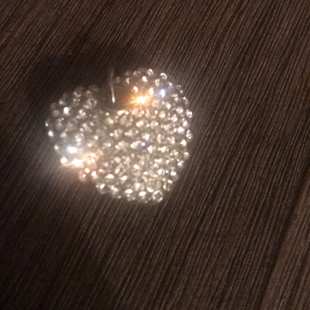 A heart keychain